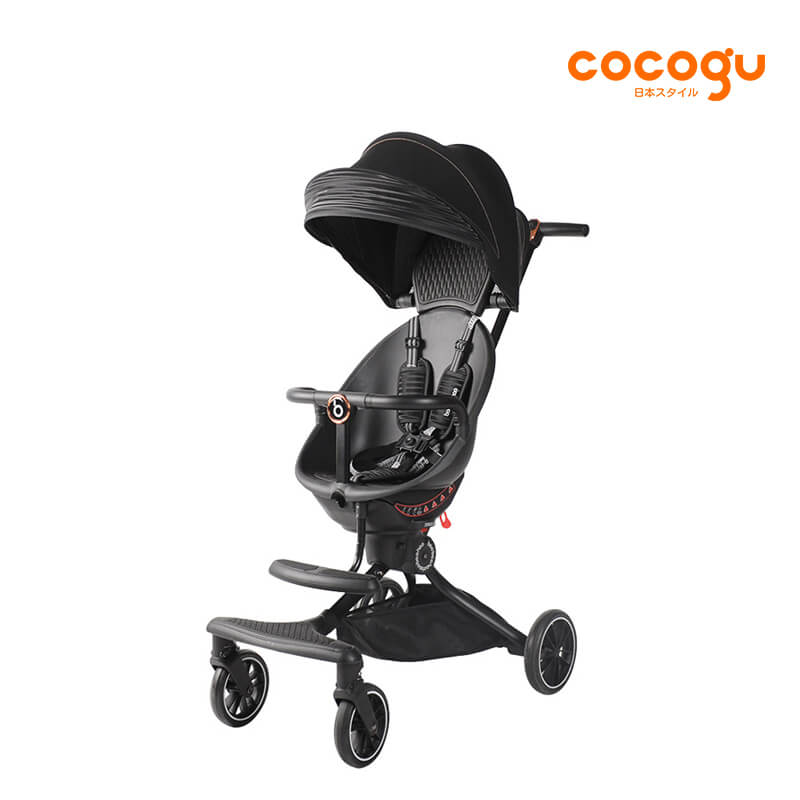 รถเข็นเด็ก COCOGU รุ่น V8 สีดำ